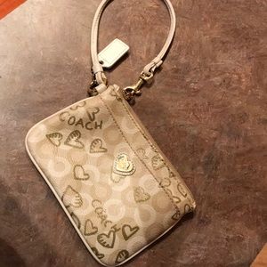 Coach wristlet